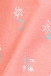 Zivame Scribbled Meadows Knit Cotton Mid Length Nightdress - Desert Flower — thumbnail 6
